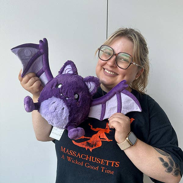 Fledermaus Plüschtier in Lila