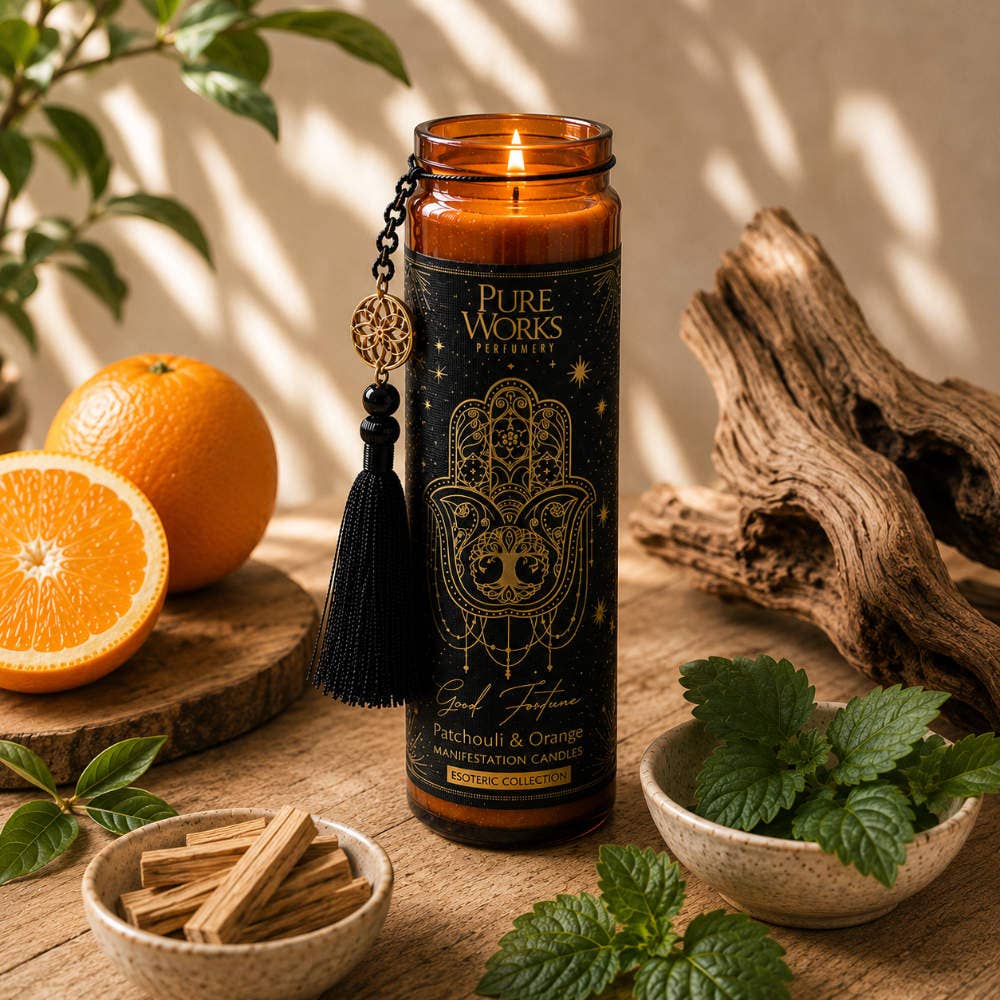 Duftkerze im Glas | Good Fortune | Orange & Patchouli