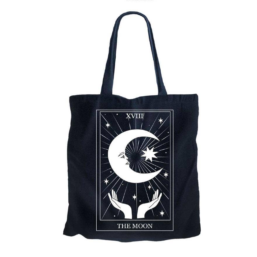 Tarot Tragetasche „The Moon“ aus recyceltem Material