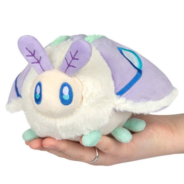 Squishable – Party Snacker fliederfarbene Mondmotte Plüschfigur