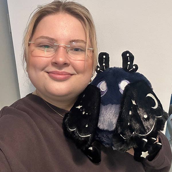 Mothman Plüschtier mit Magnetflügeln