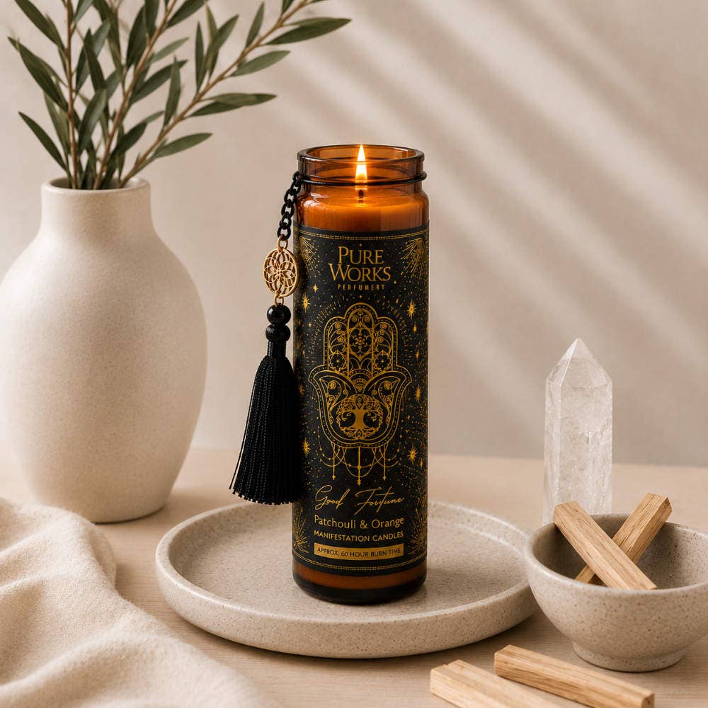 Duftkerze im Glas | Good Fortune | Orange & Patchouli
