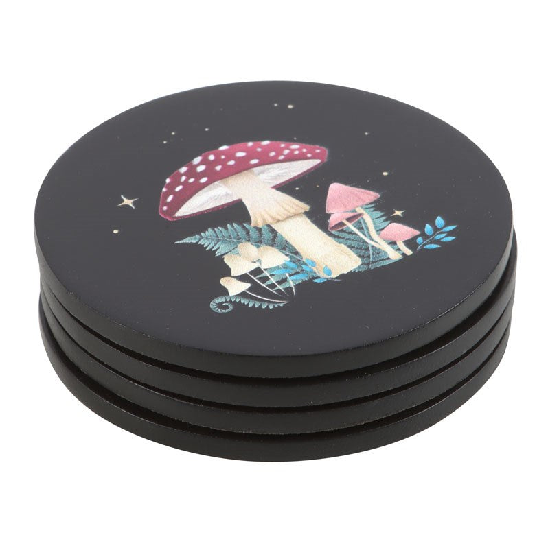 Dark Forest Untersetzer-Set mit 4 Motiven