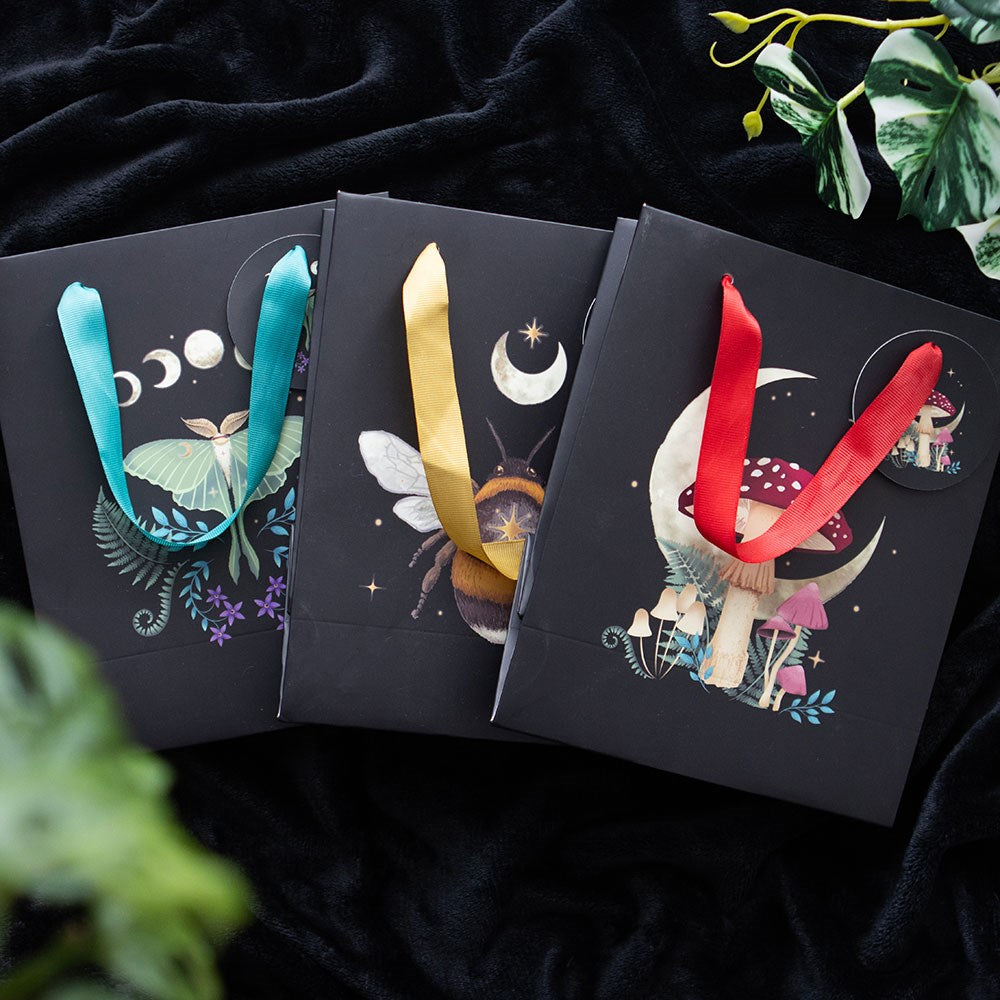 Mystische Geschenktüte aus Papier