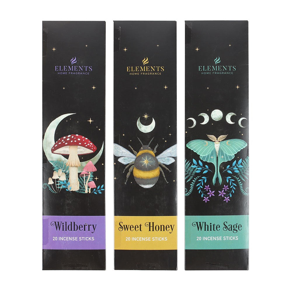 Dark Forest Räucherstäbchen-Set mit 3 Düften