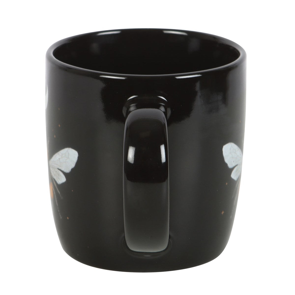 Dark Forest Bee Tasse mit Mond & Sternen