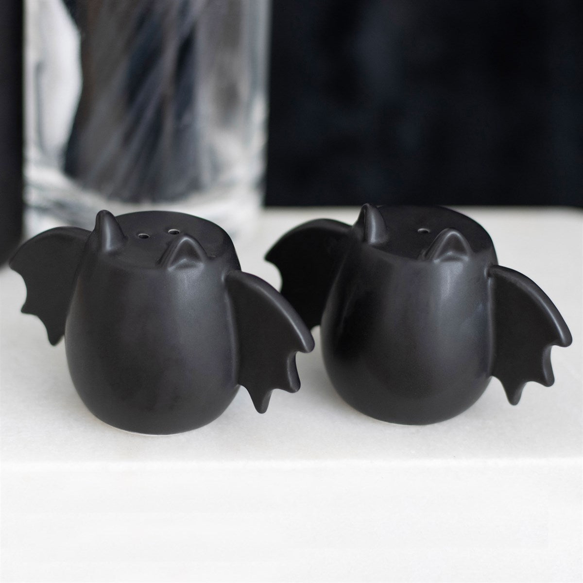 Salz- und Pfefferstreuer Set Fledermaus