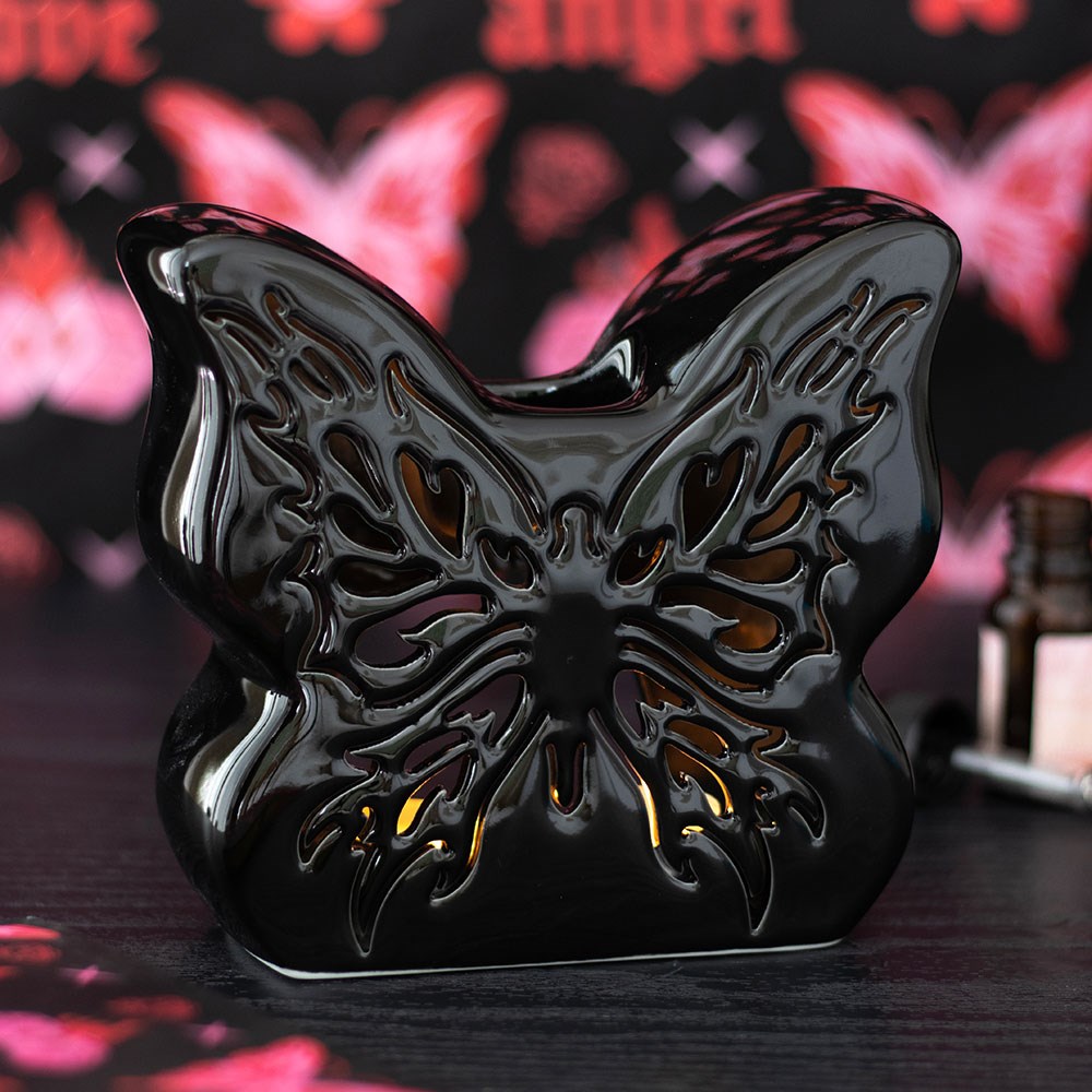 Schwarze Schmetterling Duftlampe
