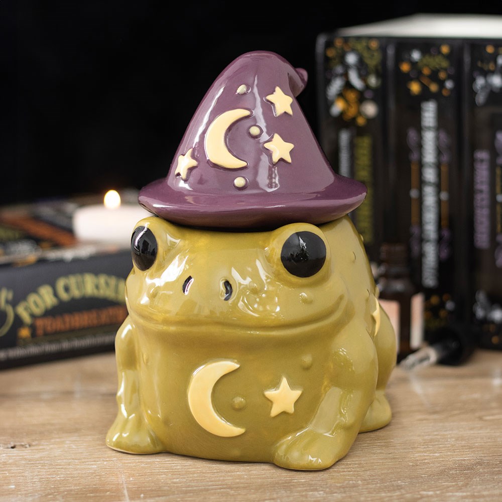 Magische Kröten Duftlampe für Duftöl & Wax Melts