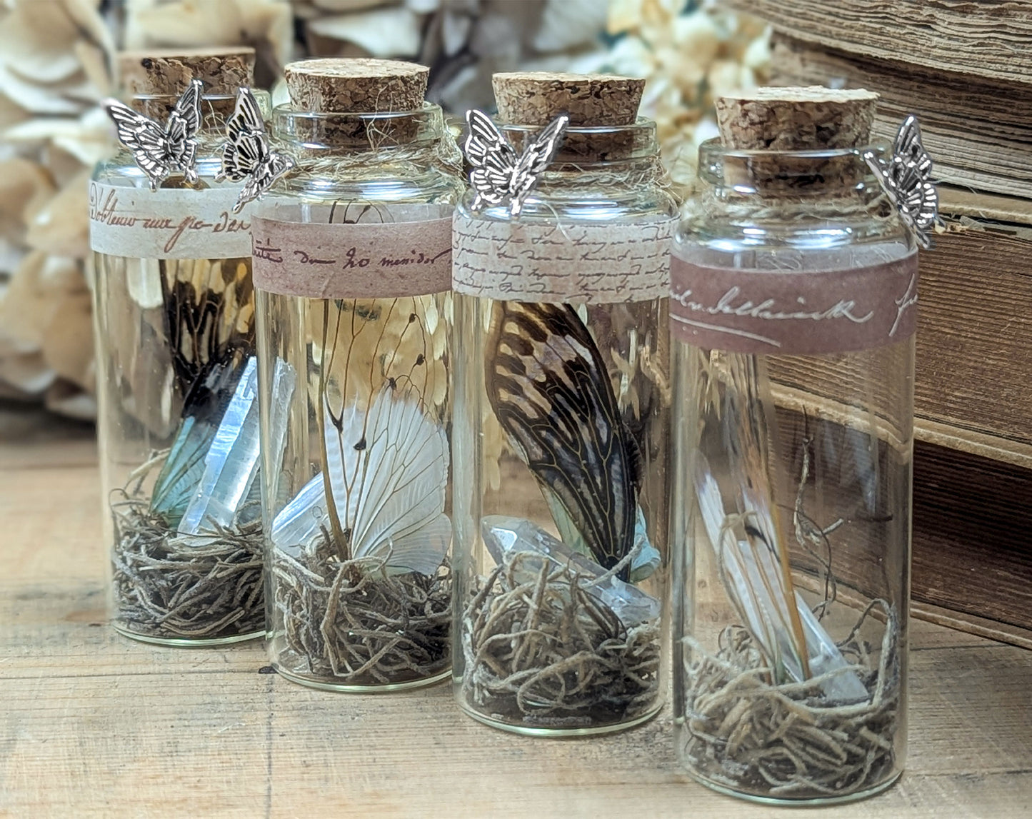 Fairy Wing Jar mit Geisterzikaden-Flügeln & Angel Aura