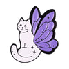 Emaille Pin mit magischer Katze