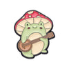 Emaille Pin mit Frosch & Fliegenpilz