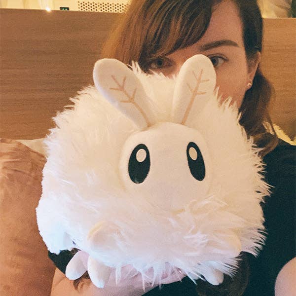 Flauschige Pudelmotte Plüschtier