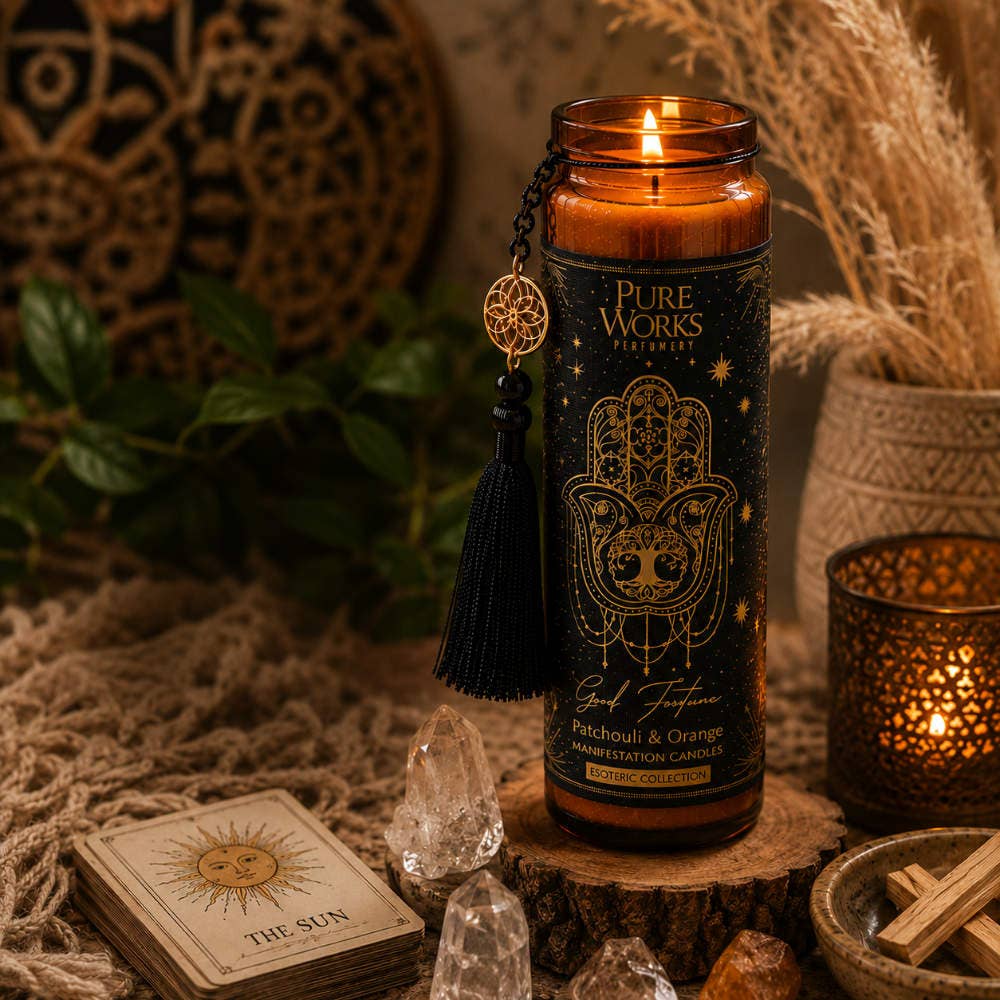 Duftkerze im Glas | Good Fortune | Orange & Patchouli