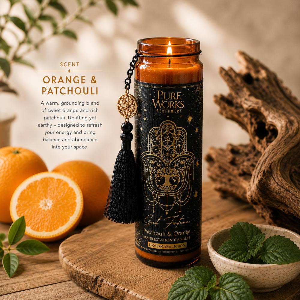Duftkerze im Glas | Good Fortune | Orange & Patchouli
